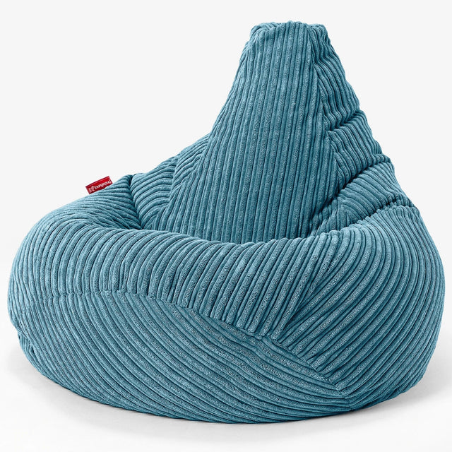 Pouf Poire Gamer Housse de Remplacement - Côtelé 01