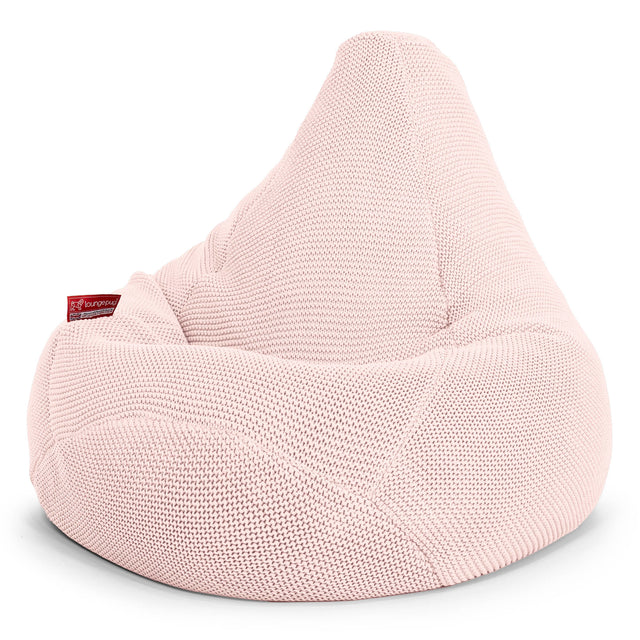 Pouf Poire Gamer Housse de Remplacement - Ellos Tricot épais 01