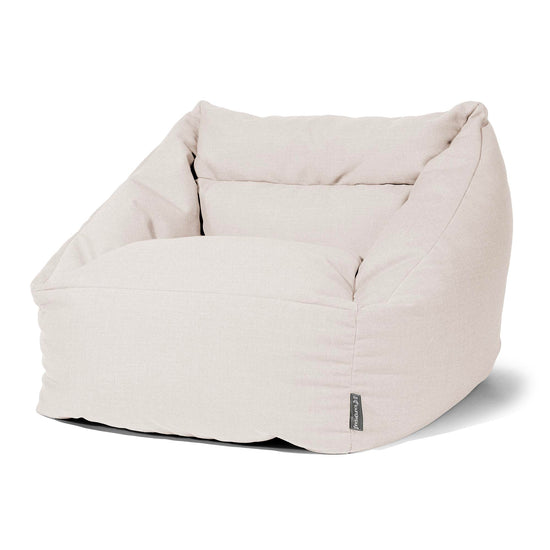 Fauteuil Pouf Maya - Sunbrella Ivoire 01