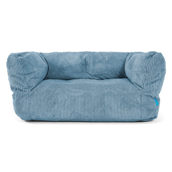 Canapé Enfant Albert 2-6 ans - Pompon Bleu Ciel 01