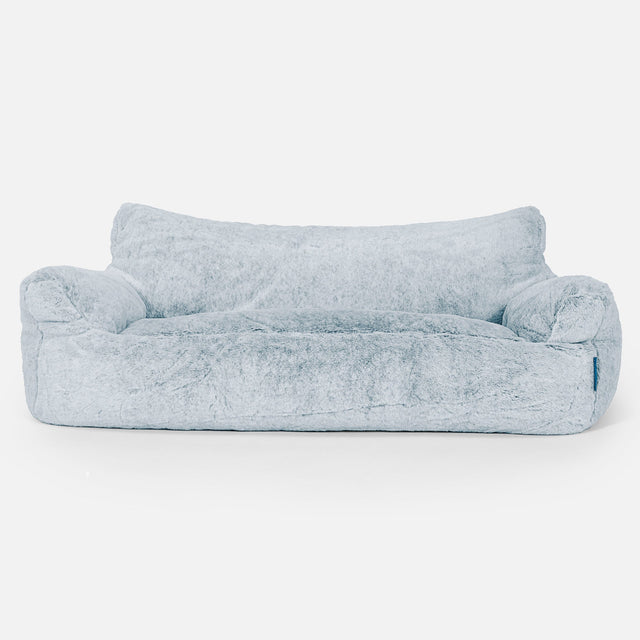 Joséphine Canapé Pouf pour Enfant 1-5 ans Housse de Remplacement - Fausse Fourrure Lapin 01
