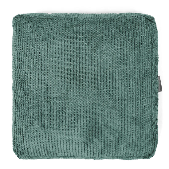 Grand Coussin de Sol - Pompon Vert Mousse 03