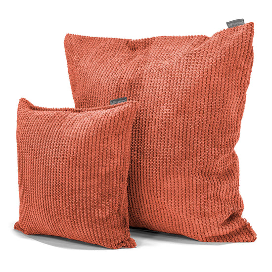 Grand Housse de Coussin 70 x 70cm - Pompon Citrouille 02