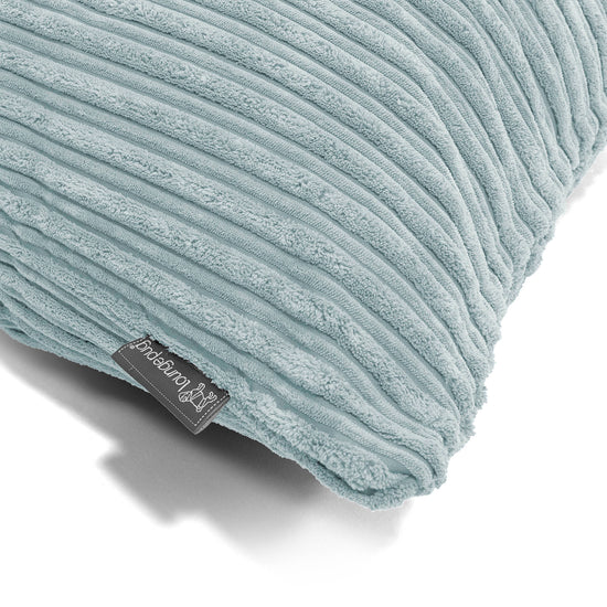 Housse de Coussin 47 x 47cm - Côtelé Verte Menthe 03