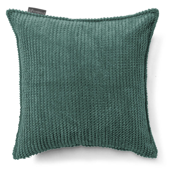 Housse de Coussin 47 x 47cm - Pompon Vert Mousse 01