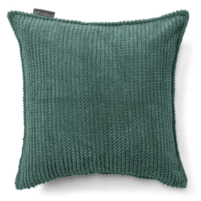 Housse de Coussin 47 x 47cm - Pompon Vert Mousse 01