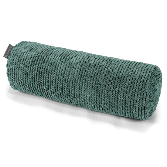 Housse de Traversin 20 x 55cm - Pompon Vert Mousse 01