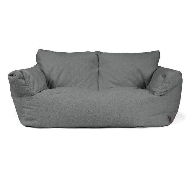Joséphine Canapé Pouf - Bouclé Gris 01