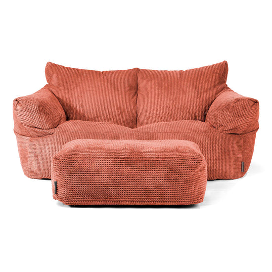 Joséphine Canapé Pouf - Pompon Citrouille 02