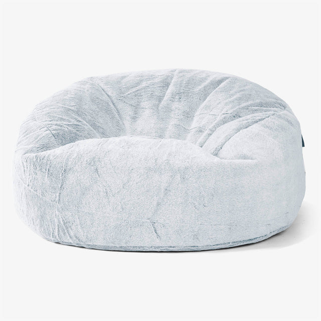 Canapé Pouf Géant Mammouth Housse de Remplacement - Fausse Fourrure Lapin 01