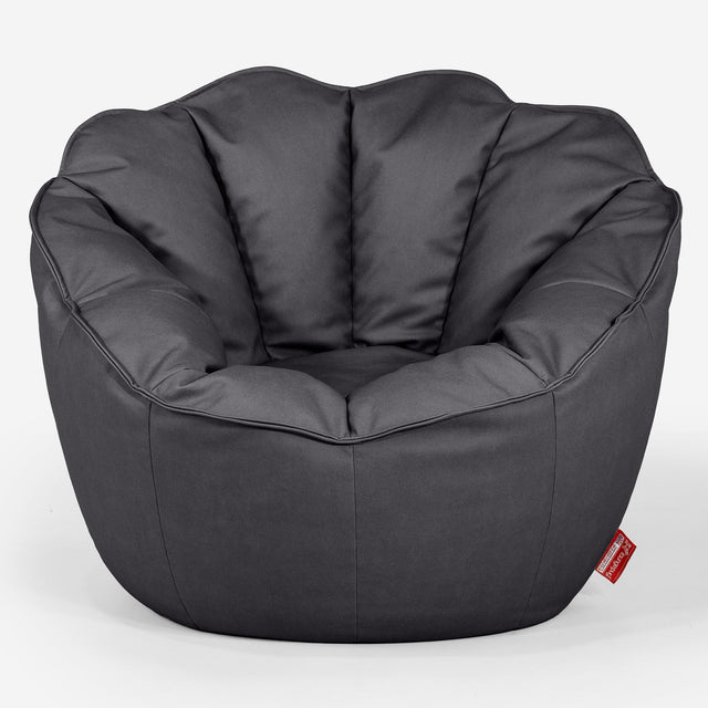Pouf Fauteuil Natalia Sacco Housse de Remplacement - Cuir Végan 01