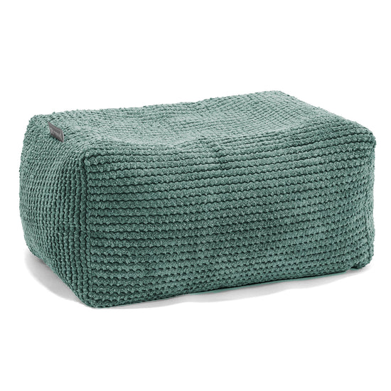 Petit Repose Pied - Pompon Vert Mousse 01