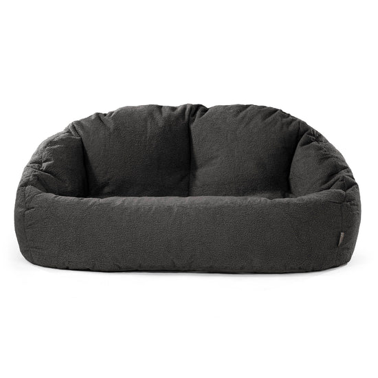 Pouf Canapé Bubble - Bouclé Anthracite 01