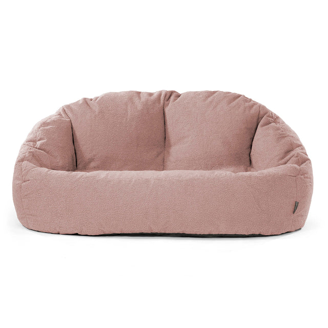 Pouf Canapé Bubble - Bouclé Rose 01