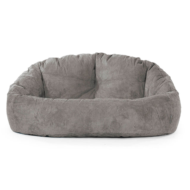 Pouf Canapé Bubble - Pompon Anthracite 01