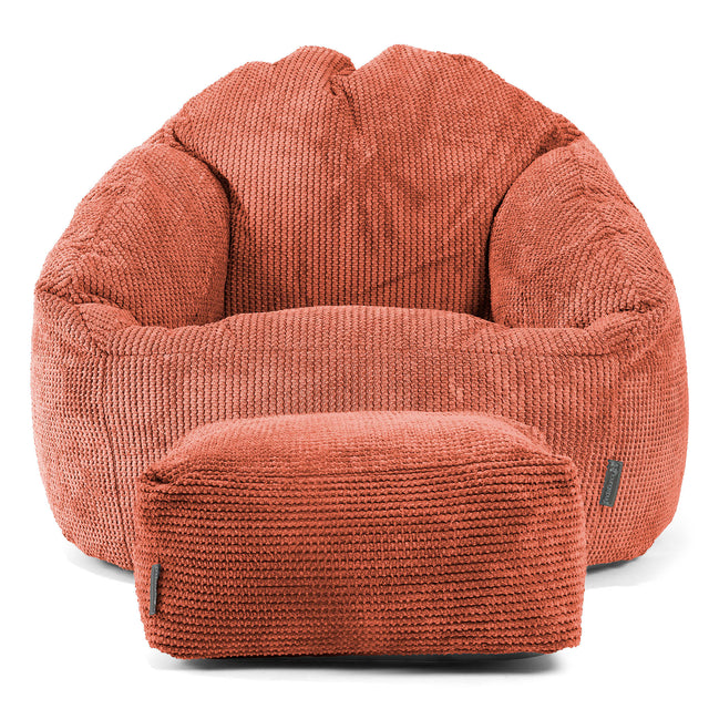 Pouf Chaise Bubble - Pompon Citrouille 02