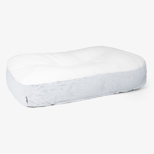 Lit pour Chien, Taille XL Housse de Remplacement - Fausse Fourrure Lapin 01