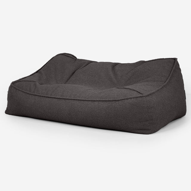 Le Canapé Pouf Doudou Housse de Remplacement - Bouclé 01