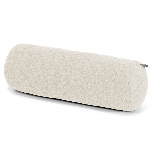 Housse de Traversin 20 x 55cm - Bouclé Ivoire 01