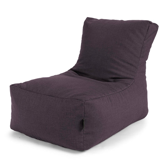 Pouf Bain de Soleil Extérieur - Sunbrella Bleu Marine 02