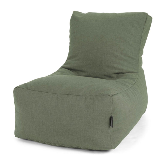Pouf Bain de Soleil Extérieur - Sunbrella Olive 01