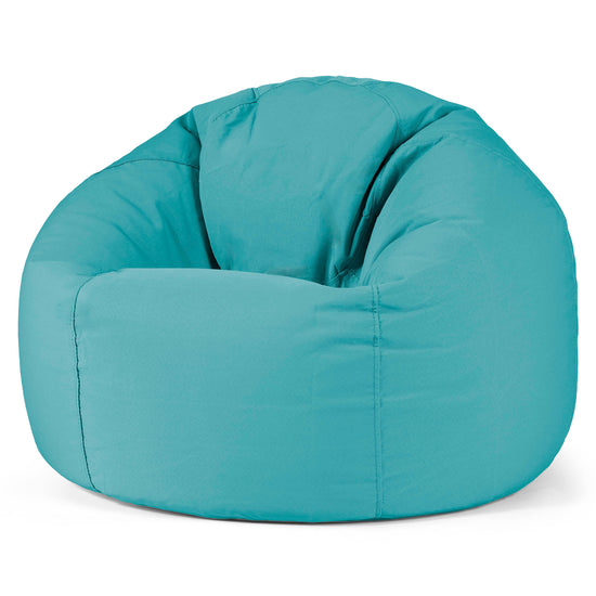 Pouf Poire Classique - Olefin Aqua 01