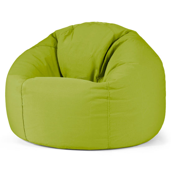 Pouf Poire Classique - Olefin Vert Acide 01