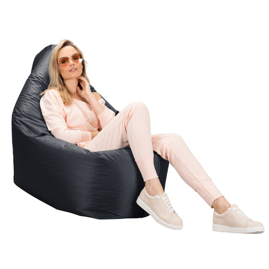 Pouf Géant XXL Original - SmartCanvas™ Gris Platine 05