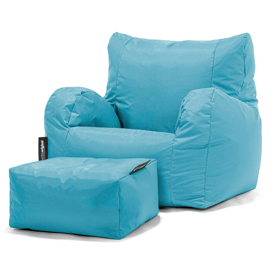 Fauteuil Pouf - SmartCanvas™ Aqua 02