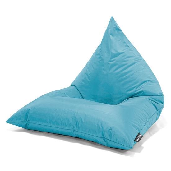 Gros Pouf Poire - SmartCanvas™ Aqua 01