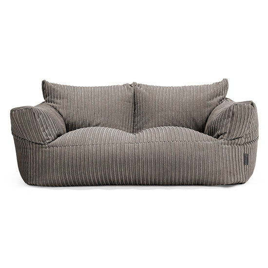 Joséphine Canapé Pouf - Côtelé Anthracite 01