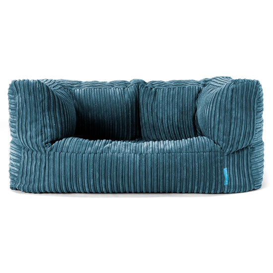 Canapé Enfant Albert 2-6 ans - Côtelé Bleu Marine 01