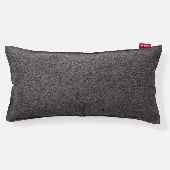 Coussin Rectangulaire Géant 40 x 80cm - Interalli Laine Gris 01