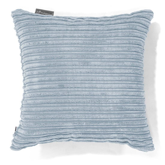 Coussin 47 x 47cm - Côtelé Bébé Bleu 01