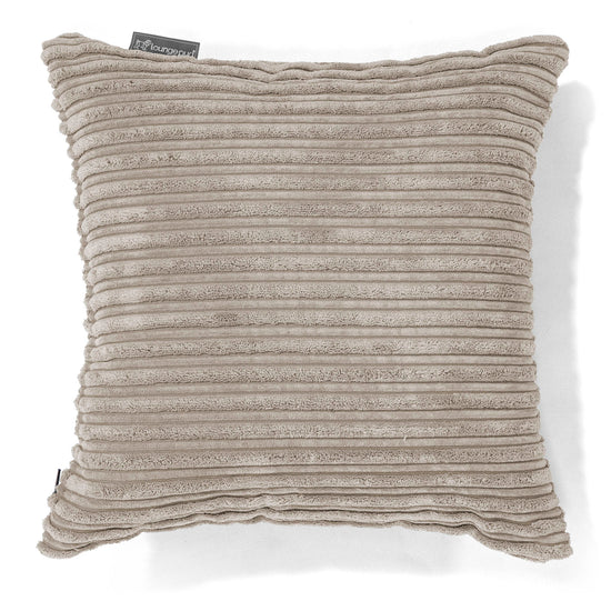 Coussin 47 x 47cm - Côtelé Vison 01