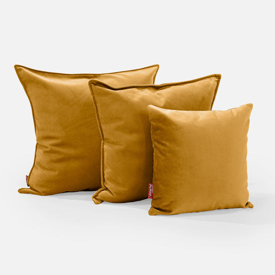 Coussin 47 x 47cm - Velours Or 02