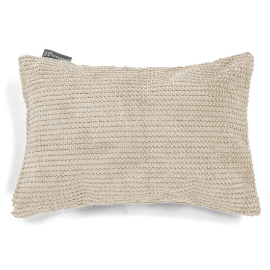 Coussin Rectangulaire 35 x 50cm - Pompon Crème 01
