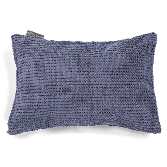 Coussin Rectangulaire 35 x 50cm - Pompon Violet 01