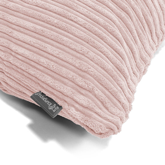 Coussin Rond 50cm - Côtelé Rose 02