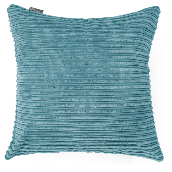 Grand Coussin 70 x 70cm - Côtelé Mer Égée 01