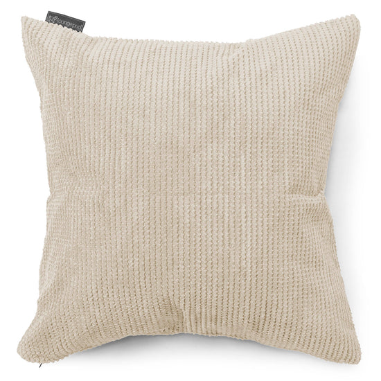 Grand Coussin 70 x 70cm - Pompon Crème 01