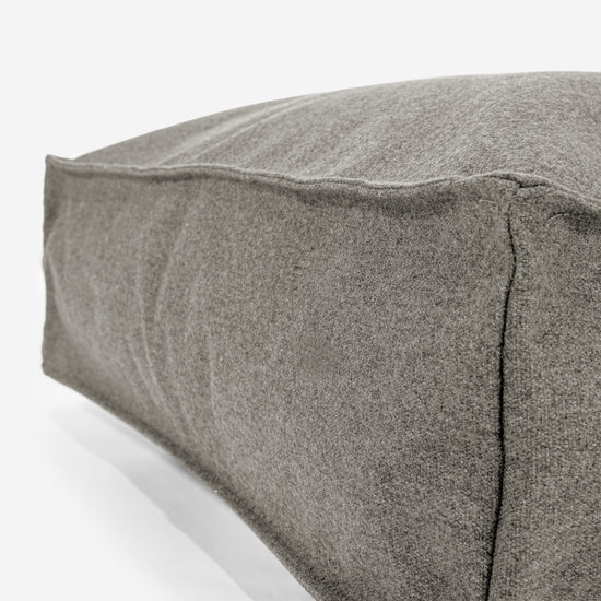 Grand Coussin de Sol - Interalli Laine Argent 02