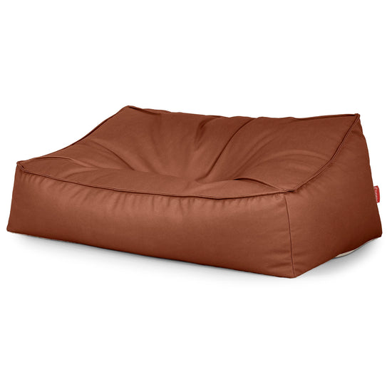 Le Canapé Pouf Doudou - Cuir Végan Marron 03