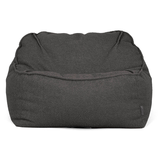 Le Pouf Doudou - Bouclé Anthracite_01