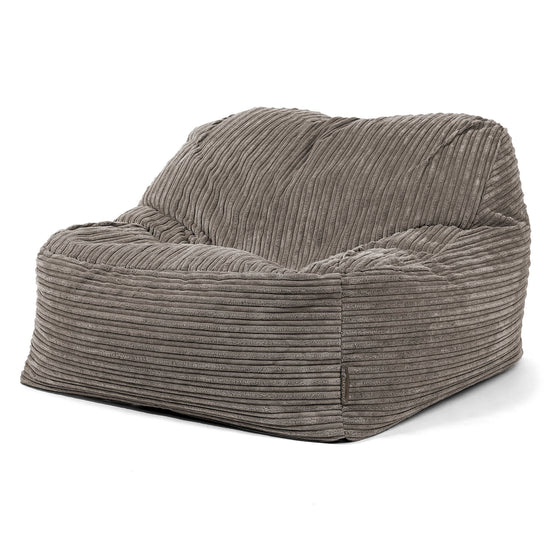 Le Pouf Doudou - Côtelé Anthracite 03