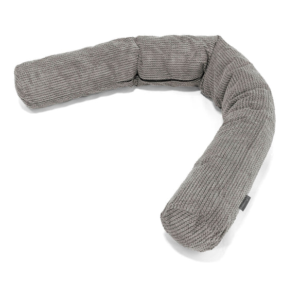 Traversin XXL - Pompon Anthracite 01