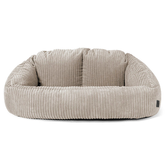Pouf Canapé Bubble - Côtelé Vison 01