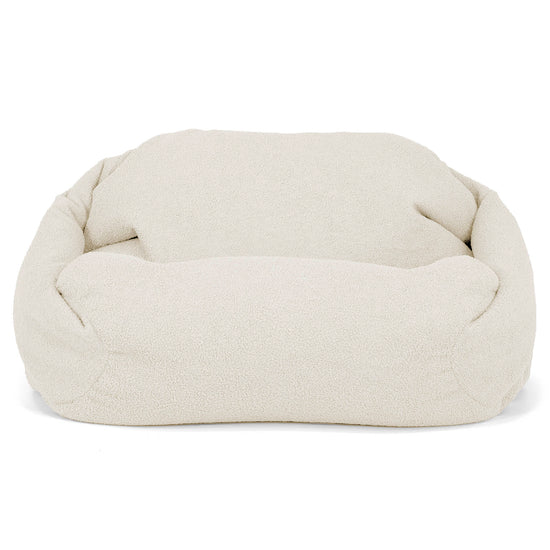 Pouf Fauteuil Sabine - Bouclé Ivoire_01