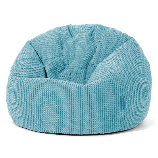 Pouf Poire Classique Enfant 1-5 ans - Pompon Mer Égée 01