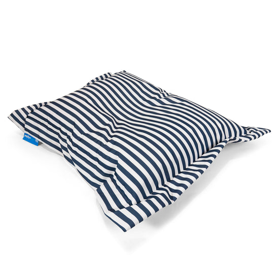 Pouf Géant XXL Original - Rayures Bleu Marine 02